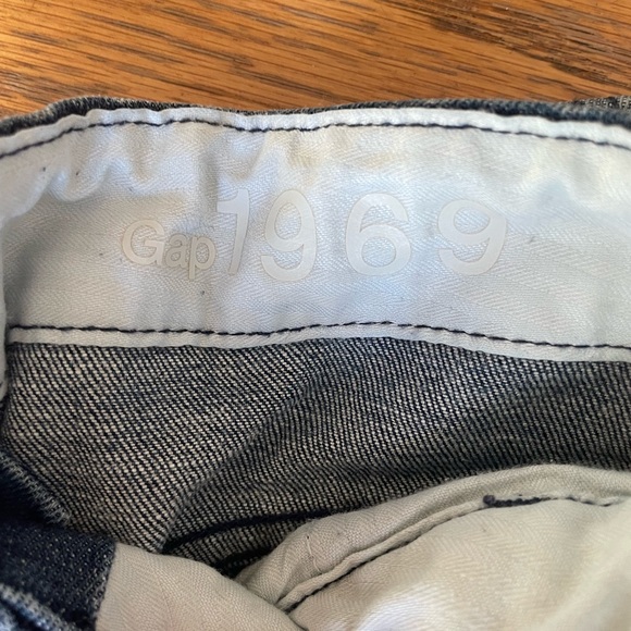GAP 1969 Boyfriend Flare Size 27/4 - Picture 8 of 12